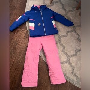 SUPER CUTE girls size 8 SKI OUTFIT- OBERMEYER!!